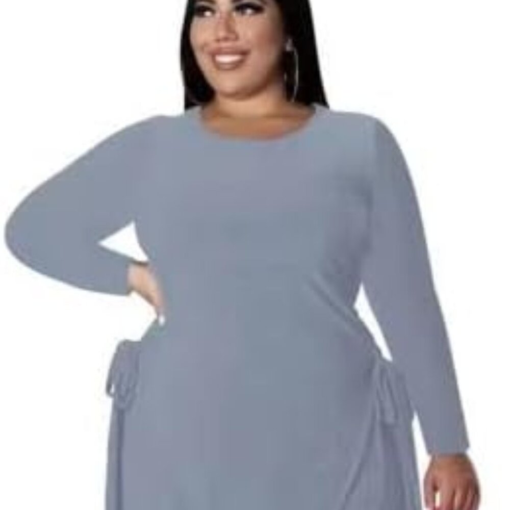 MRSFITOK Gray/Light Blue 2 Piece